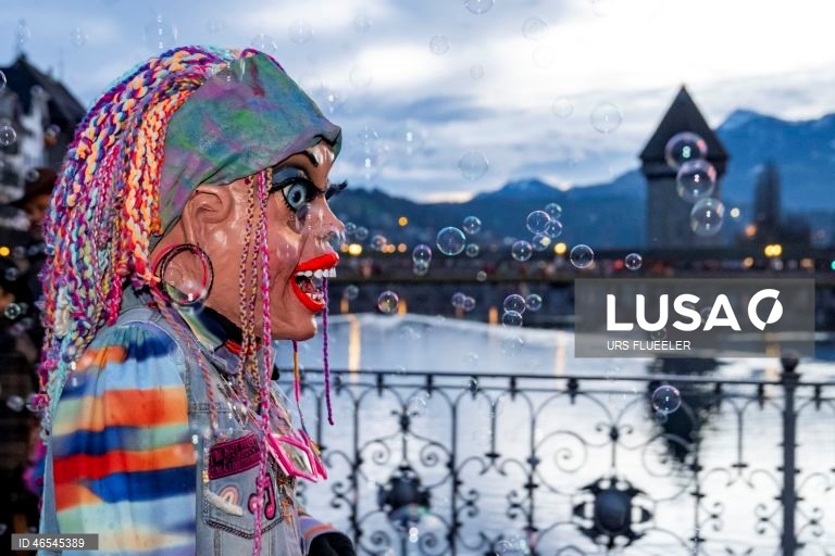 Suíça: Início do Carnaval de Lucerna