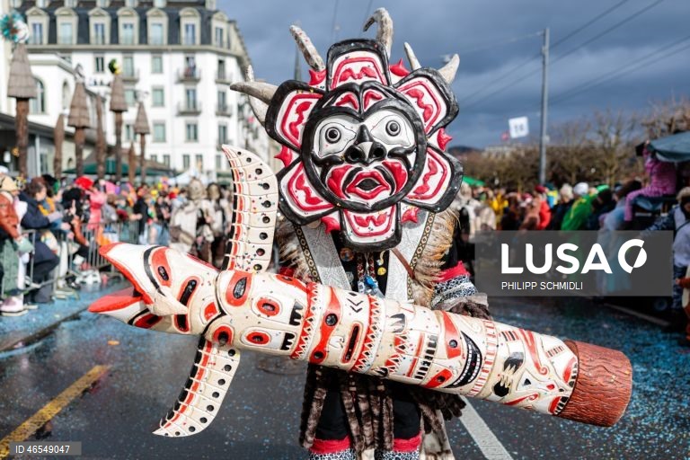 Suiça: Desfile de Carnaval de Lucerna