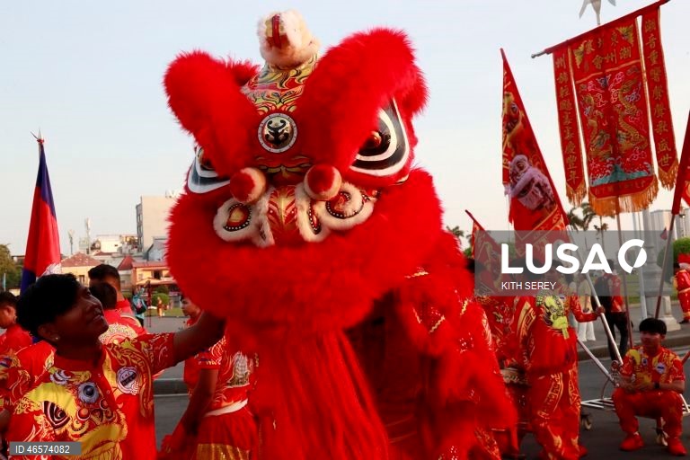 Camboja: Celebrações do Ano Novo Lunar Chinês em Phnom Penh