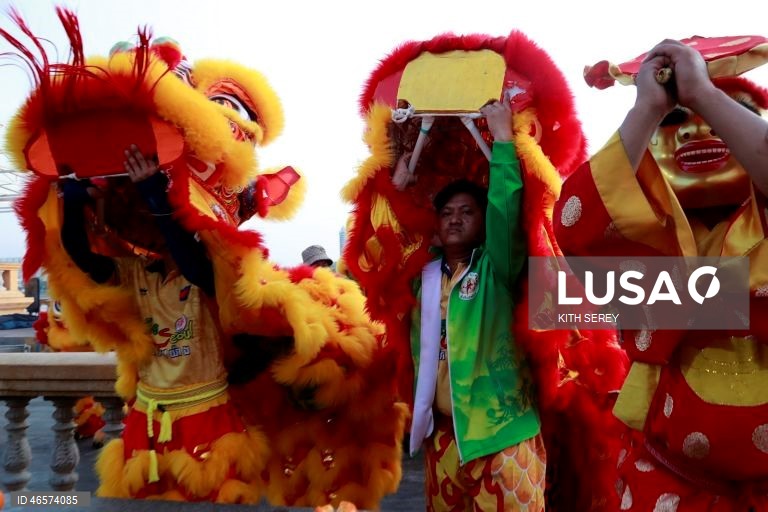 Camboja: Celebrações do Ano Novo Lunar Chinês em Phnom Penh