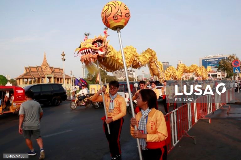 Camboja: Celebrações do Ano Novo Lunar Chinês em Phnom Penh
