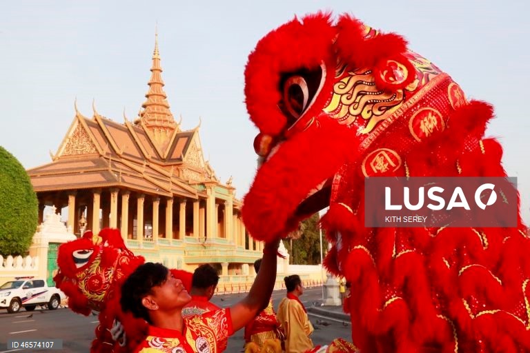 Camboja: Celebrações do Ano Novo Lunar Chinês em Phnom Penh