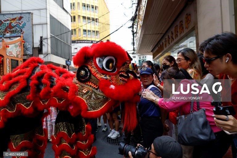 Tailândia: Celebrações do Ano Novo Lunar Chinês em Banguecoque
