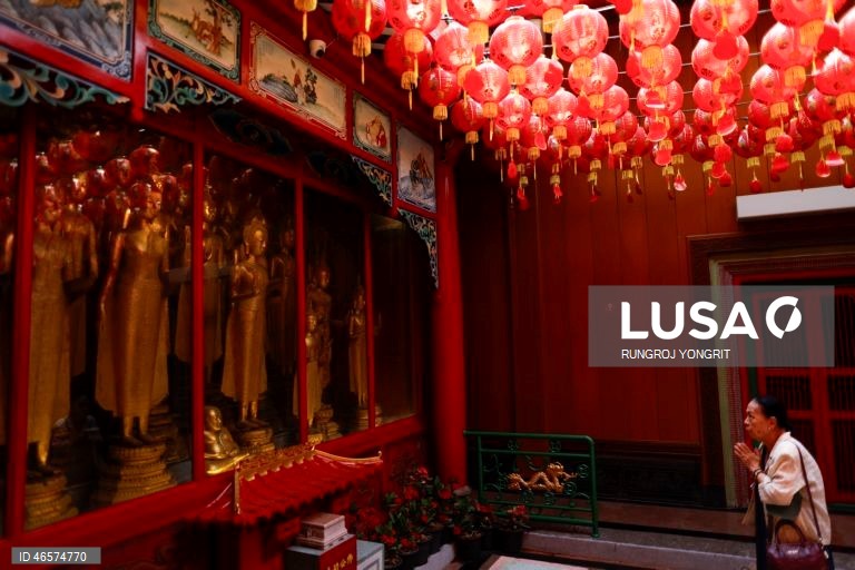 Tailândia: Celebrações do Ano Novo Lunar Chinês em Banguecoque