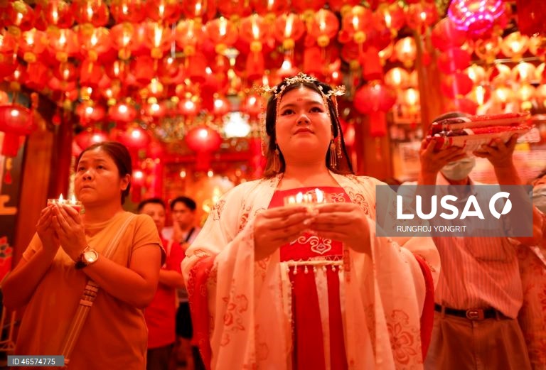 Tailândia: Celebrações do Ano Novo Lunar Chinês em Banguecoque
