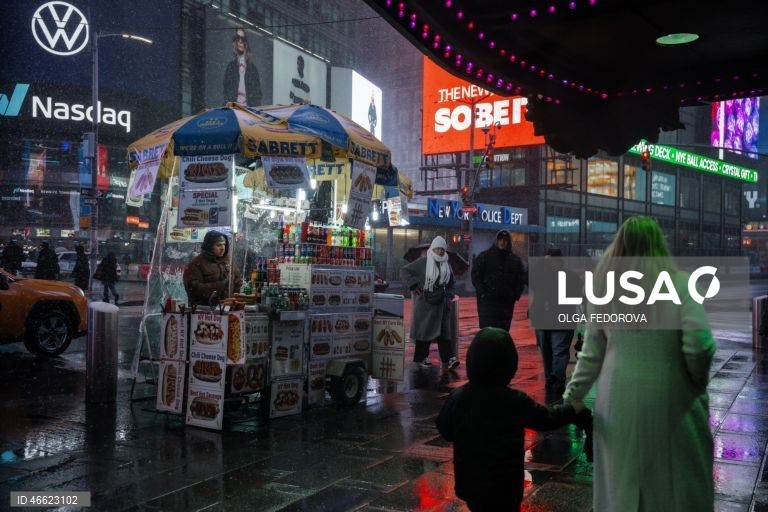 Nova Iorque: Alerta de nevasca emitido para a cidade de Nova Iorque
