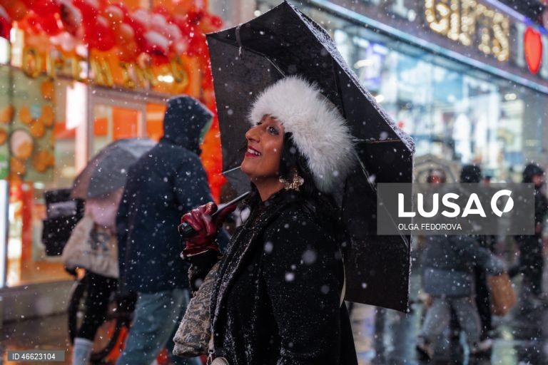 Nova Iorque: Alerta de nevasca emitido para a cidade de Nova Iorque