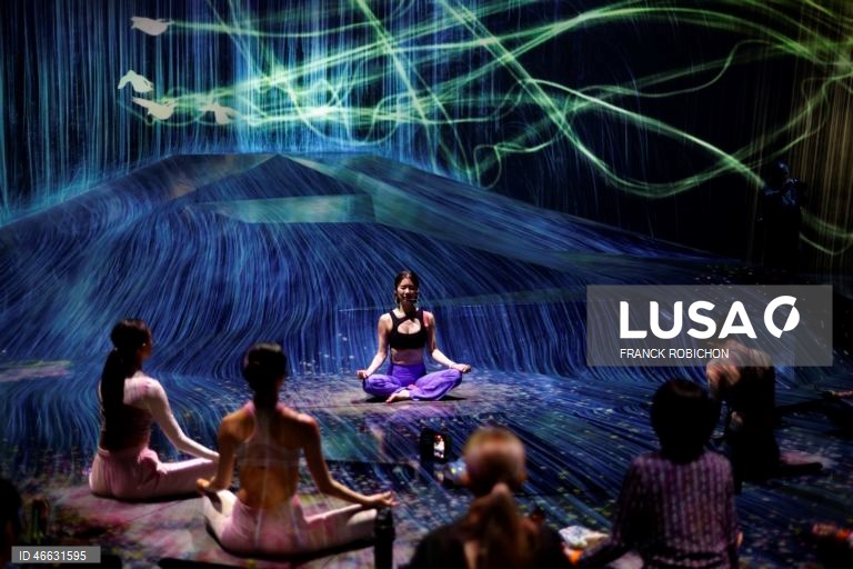 Japão: Evento de ioga em Tóquio