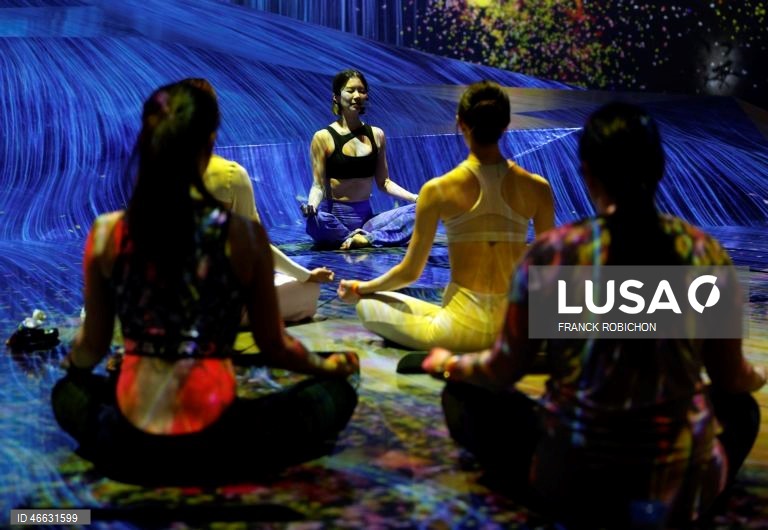 Japão: Evento de ioga em Tóquio