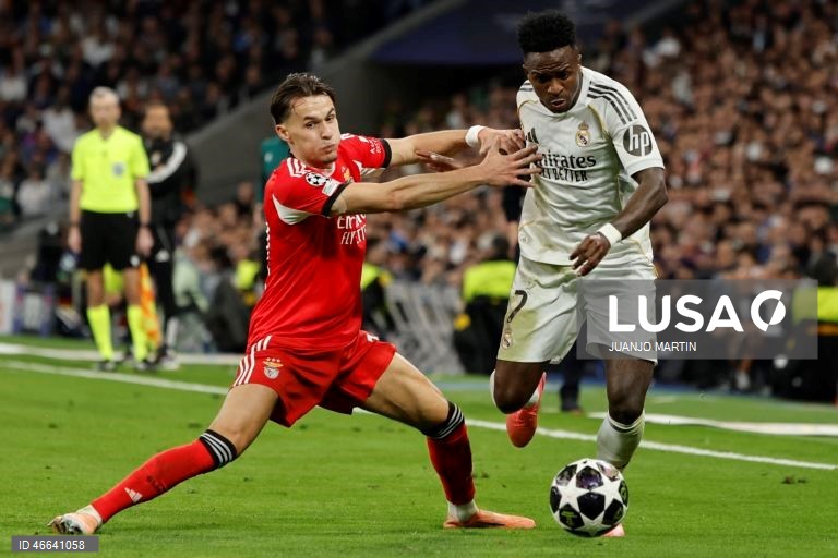 Futebol: Liga dos Campeões: Real Madrid vs Benfica
