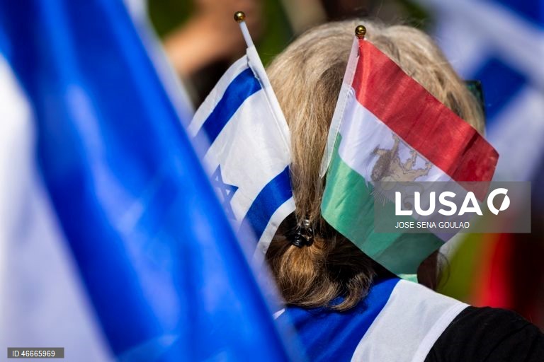 Manifestação de Iranianos em Lisboa