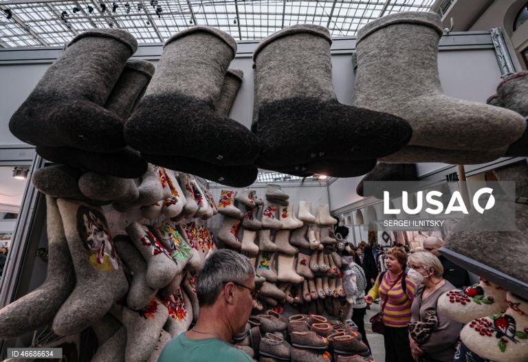 Moscovo: Artesanato popular da Rússia