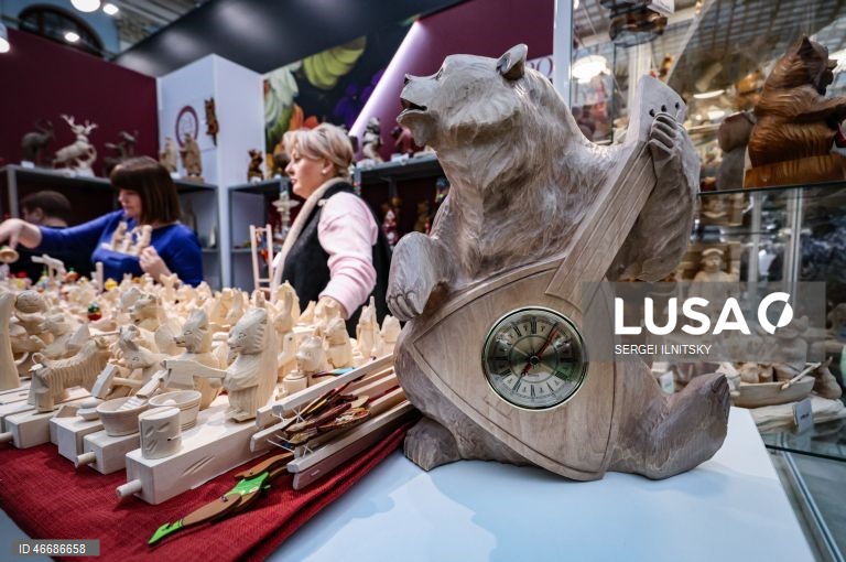 Moscovo: Artesanato popular da Rússia