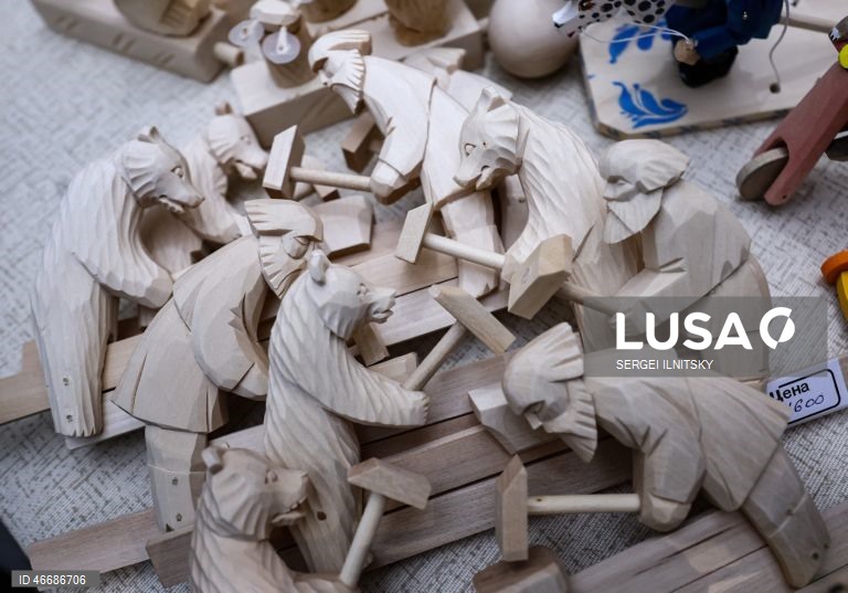 Moscovo: Artesanato popular da Rússia