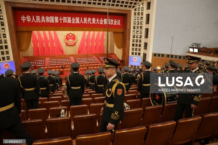 China: Cerimónia de abertura do Congresso Nacional do Povo (NPC)