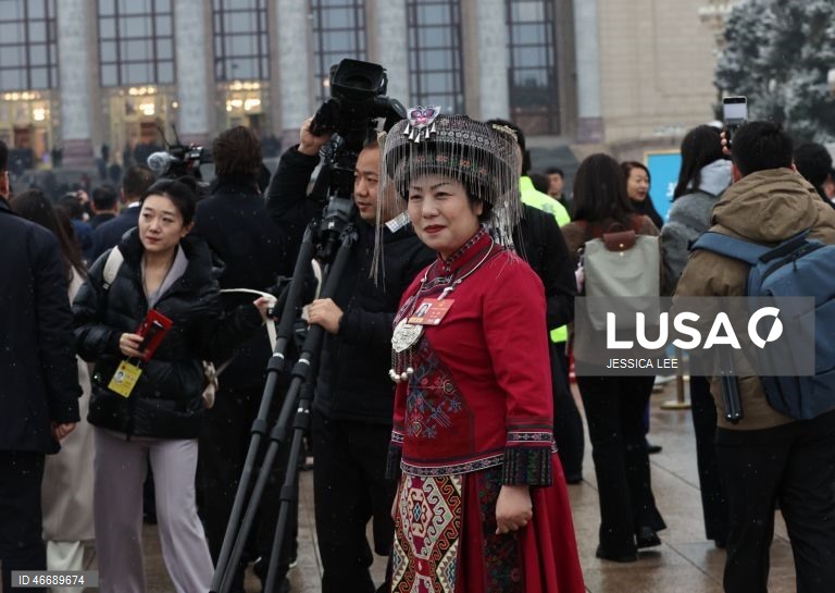 China: Cerimónia de abertura do Congresso Nacional do Povo (NPC)