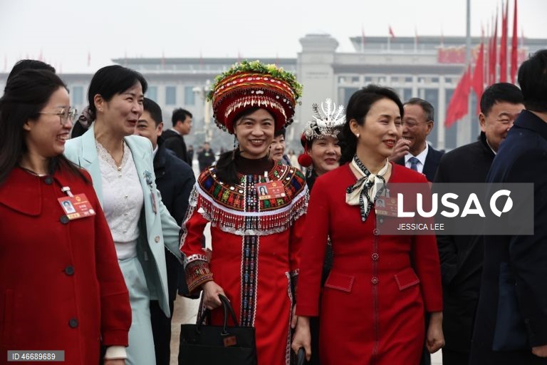 China: Cerimónia de abertura do Congresso Nacional do Povo (NPC)