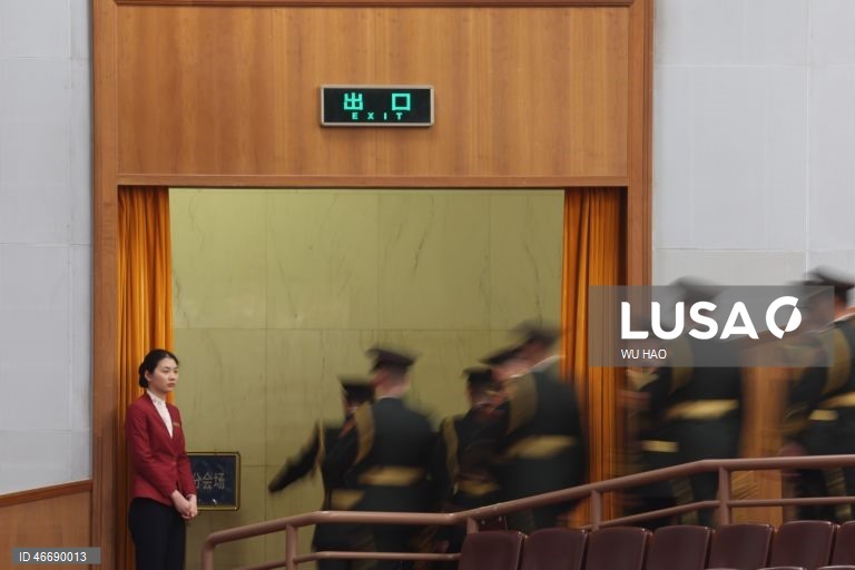 China: Cerimónia de abertura do Congresso Nacional do Povo (NPC)