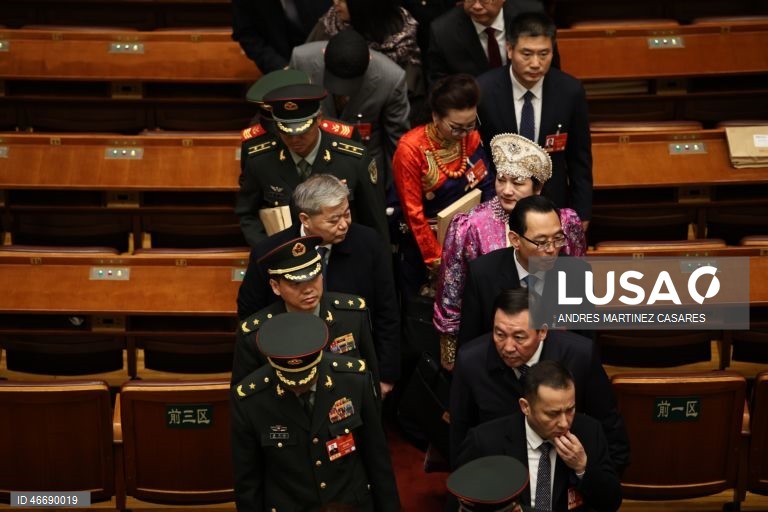 China: Cerimónia de abertura do Congresso Nacional do Povo (NPC)