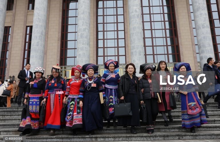 China: Cerimónia de abertura do Congresso Nacional do Povo (NPC)