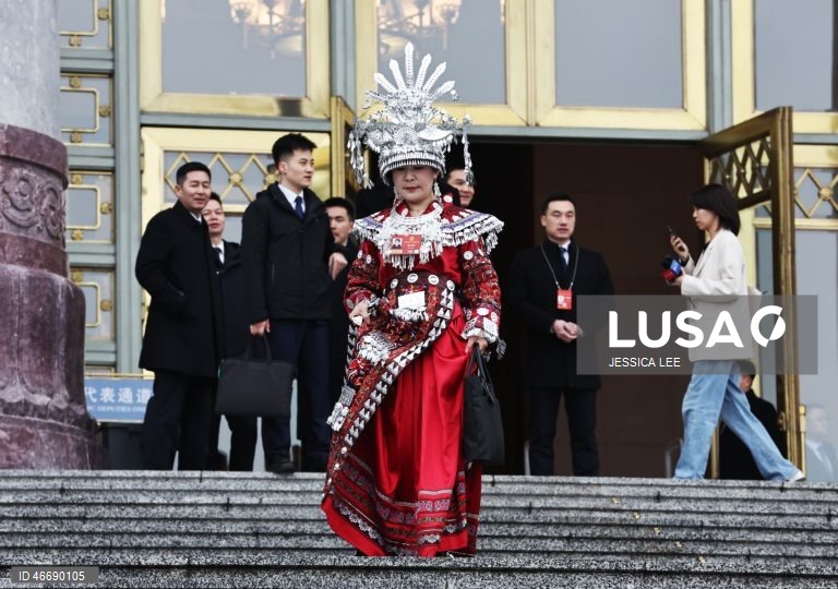 China: Cerimónia de abertura do Congresso Nacional do Povo (NPC)