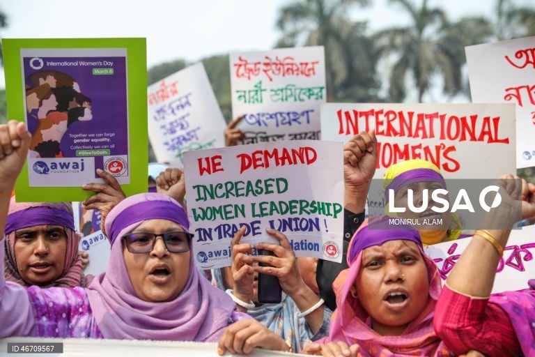 Mundo: Celebrações do Dia da Mulher