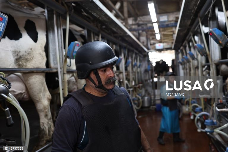 A vida quotidiana no norte de Israel durante o conflito regional em curso