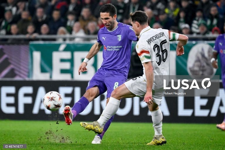 Futebol: Liga Europa - Ferencváros vs Sporting de Braga 