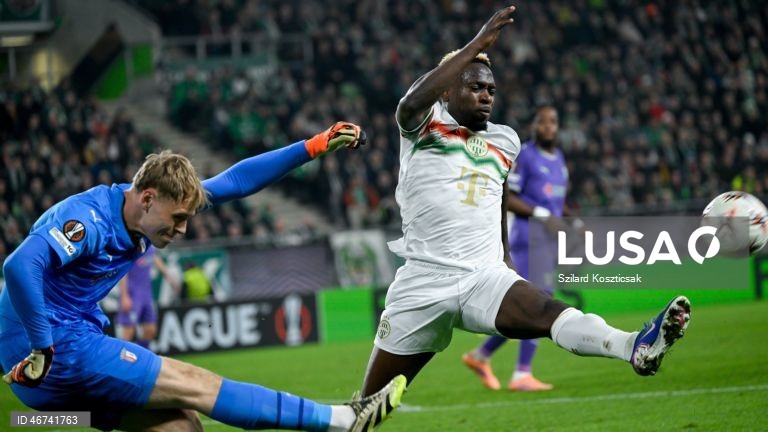 Futebol: Liga Europa - Ferencváros vs Sporting de Braga 