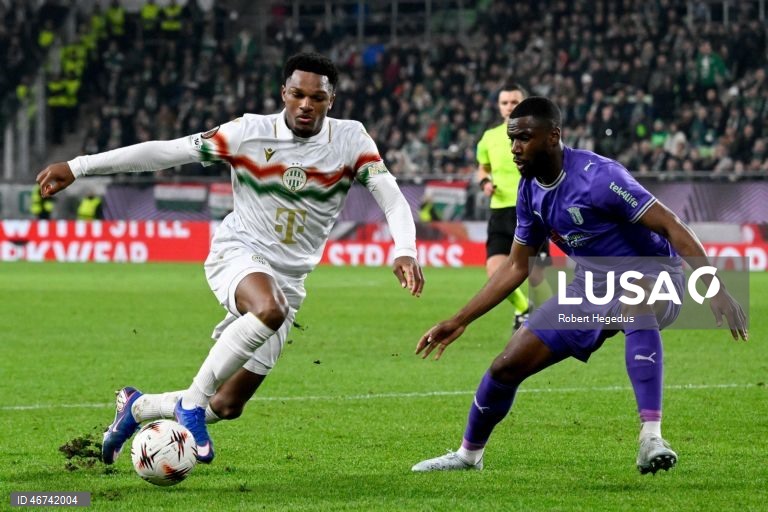 Futebol: Liga Europa - Ferencváros vs Sporting de Braga 