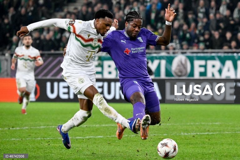 Futebol: Liga Europa - Ferencváros vs Sporting de Braga 