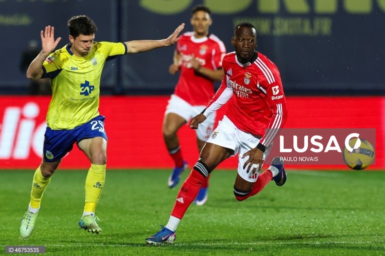 O Benfica visitou e venceu hoje o Arouca por 2-1, com uma reviravolta concretizada pelo avançado sérvio Ivanovic, aos 90+6 minutos, em encontro da 26.ª jornada da I Liga portuguesa de futebol.
