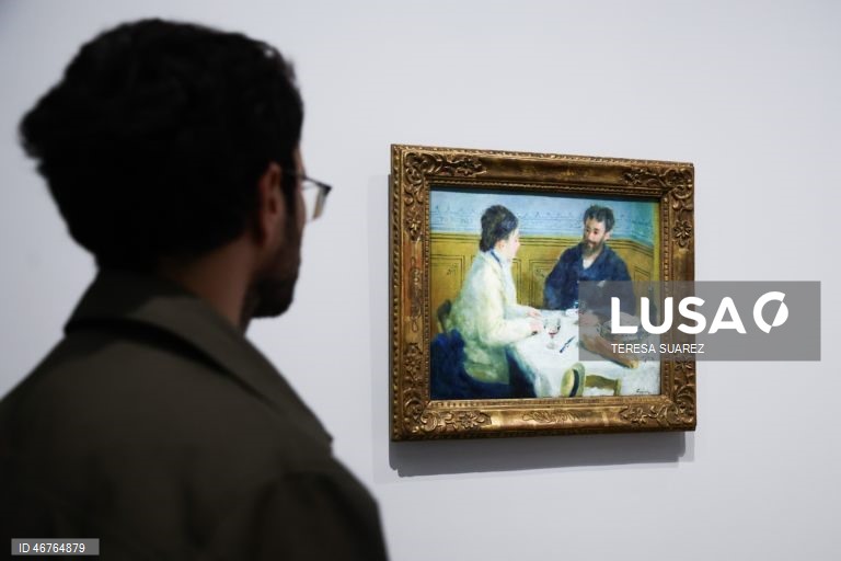 França: Exposição de Auguste Renoir no Museu d`Orsay em Paris