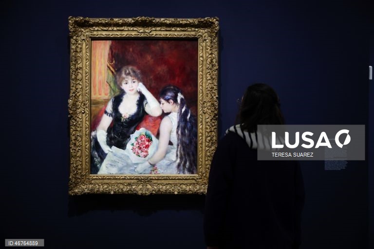 França: Exposição de Auguste Renoir no Museu d`Orsay em Paris