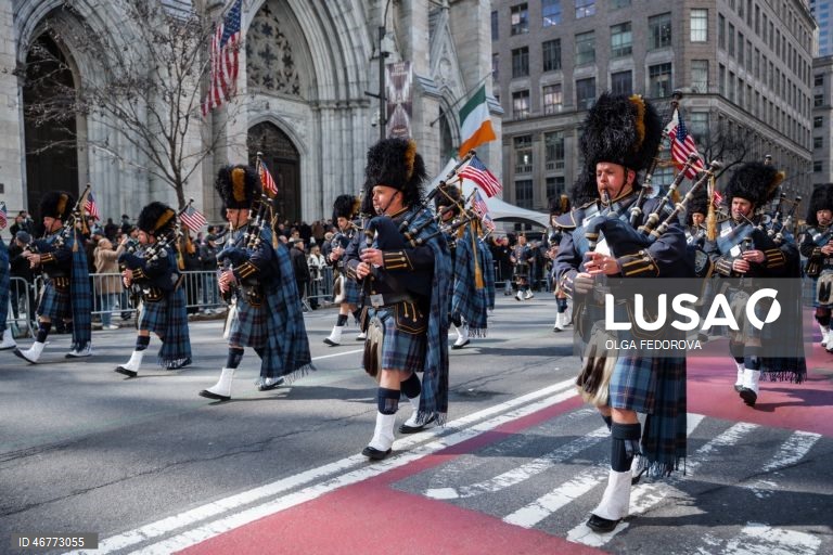 EUA: Celebração do Dia de St. Patrick em Nova Iorque