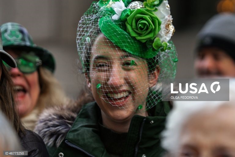 EUA: Celebração do Dia de St. Patrick em Nova Iorque