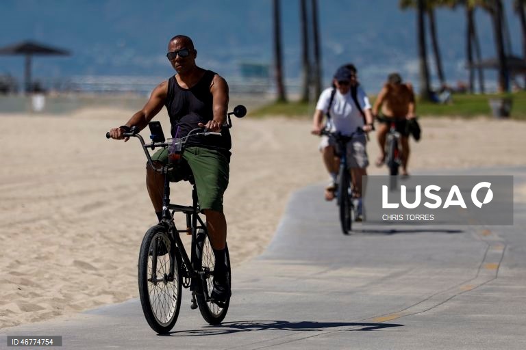 EUA: Onda de calor em Los Angeles