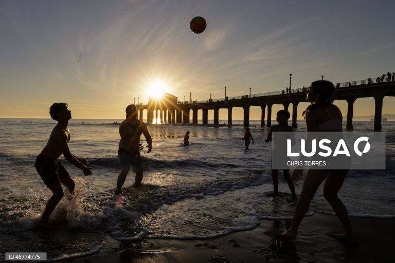 EUA: Onda de calor em Los Angeles