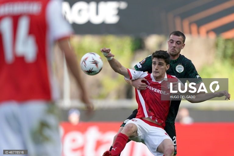Futebol: Liga Europa - Sporting de Braga vs Ferencváros