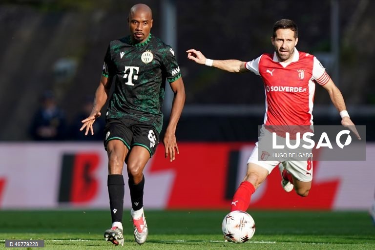 Futebol: Liga Europa - Sporting de Braga vs Ferencváros