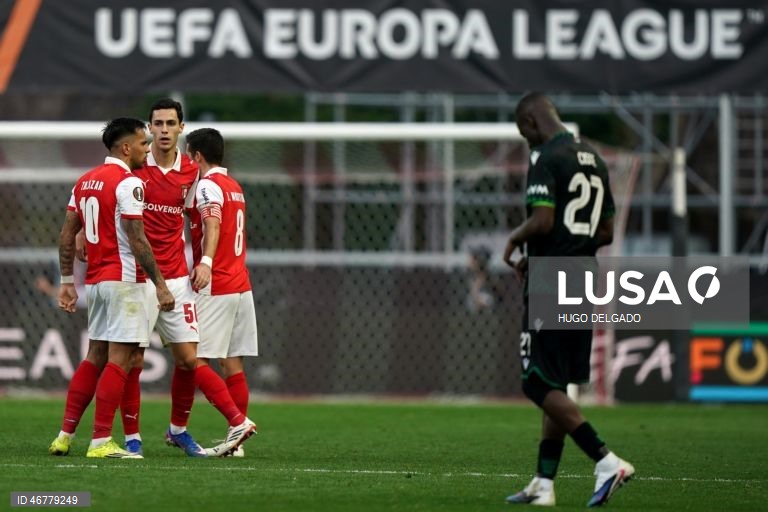 Futebol: Liga Europa - Sporting de Braga vs Ferencváros