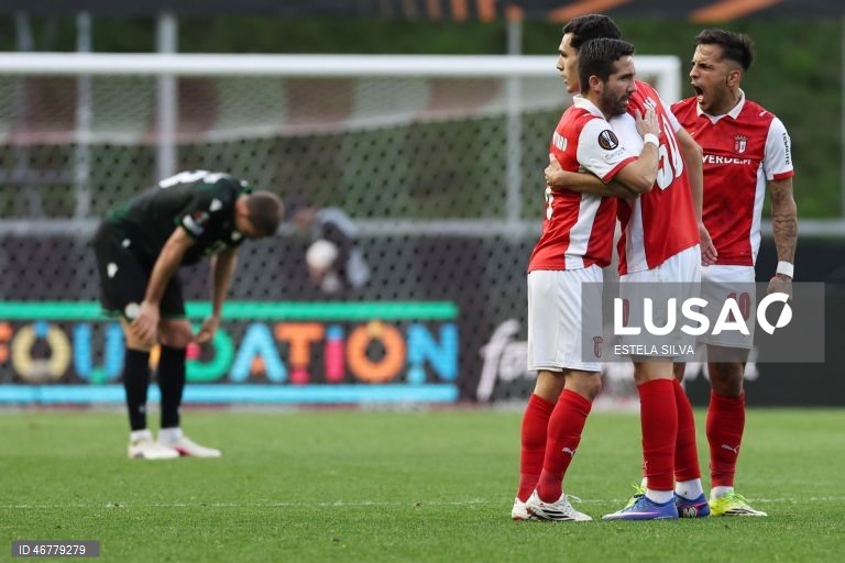 Futebol: Liga Europa - Sporting de Braga vs Ferencváros