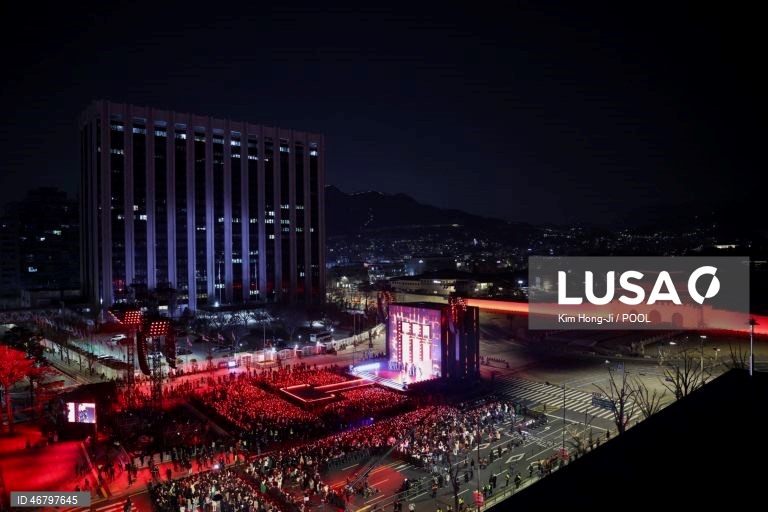 Concerto da banda sul-coreana BTS "The Comeback Live | Arirang" em Seul