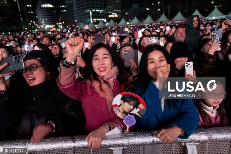 Concerto da banda sul-coreana BTS "The Comeback Live | Arirang" em Seul