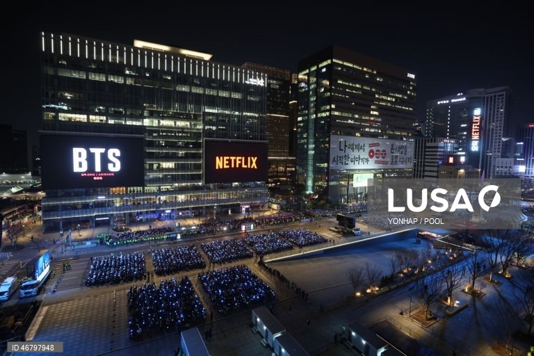 Concerto da banda sul-coreana BTS "The Comeback Live | Arirang" em Seul