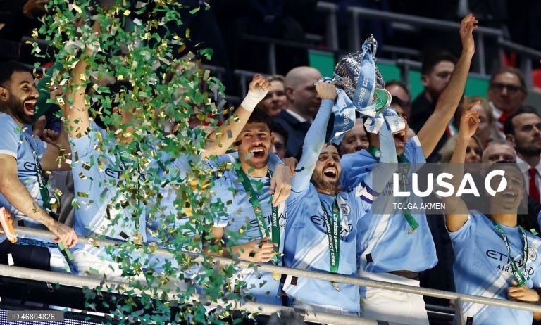 Final da Taça da Liga inglesa- Arsenal vs Manchester City