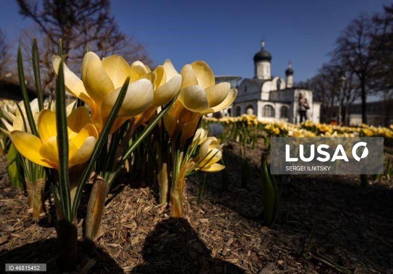 Rússia: Dia de Primavera em Moscovo