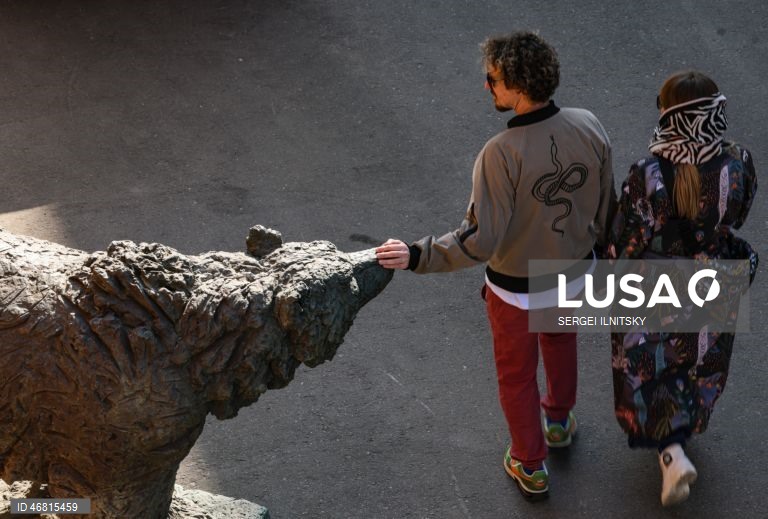 Rússia: Dia de Primavera em Moscovo