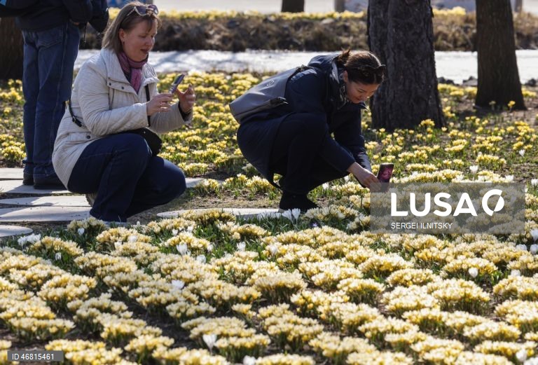 Rússia: Dia de Primavera em Moscovo