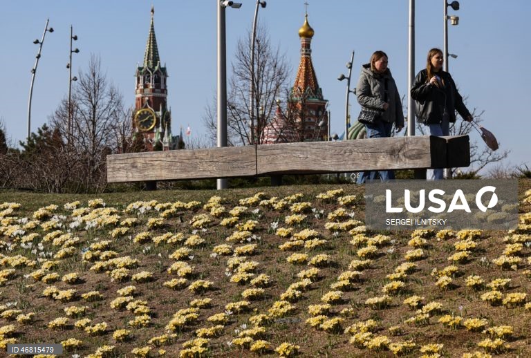 Rússia: Dia de Primavera em Moscovo